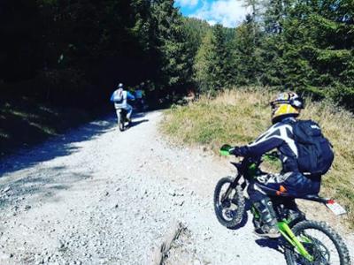 Escursione in moto Enduro Elettriche - Valle Pesio